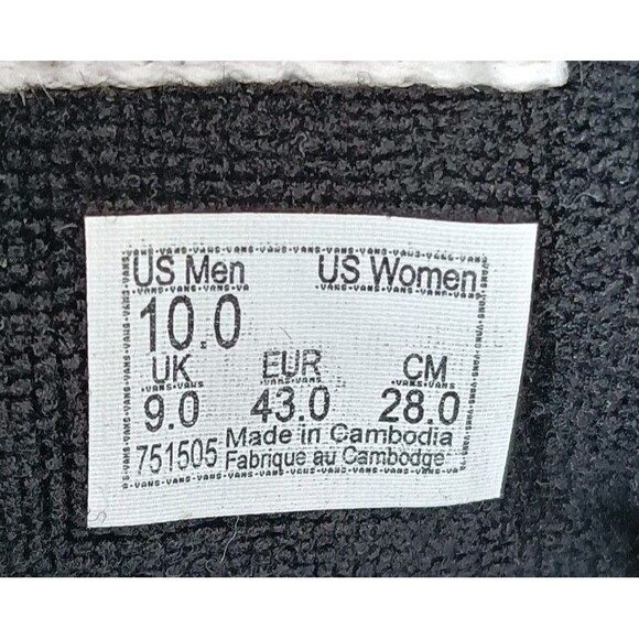 Vans Sk8-Hi Echo DX Shoes Men's 10 Hairy Suede Brown Beige - Picture 8 of 9